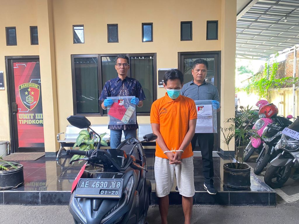 Nekat Gadaikan Sepeda Motor Tetangganya, AS Ditangkap Polisi