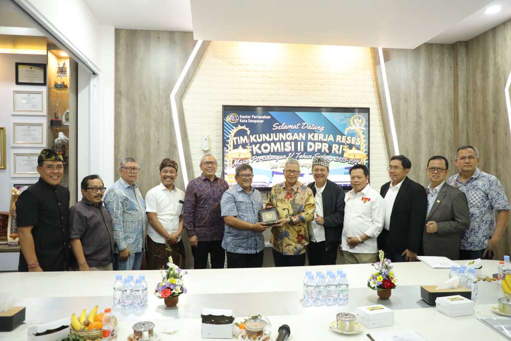 DPR RI Apresiasi Capaian PTSL dan Implementasi Sertipikat Elektronik di Kota Denpasar