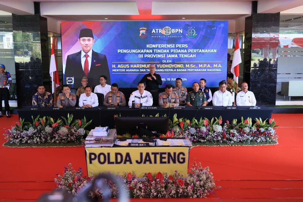 AHY Gebuk Mafia Tanah di Grobogan dan Kota Semarang, Selamatkan Potensi Kerugian Rp3,41&nbsp;T