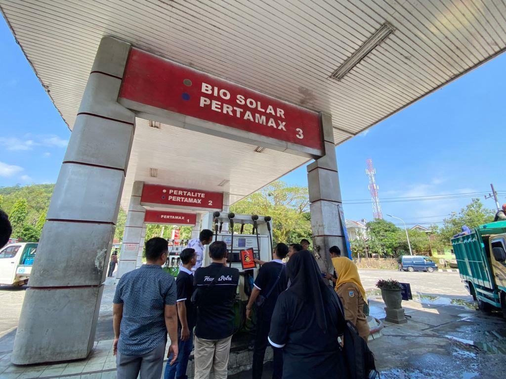 Sidak Laporan Masyarakat di SPBU Purworejo, Polisi tak Temukan&nbsp;Kecurangan