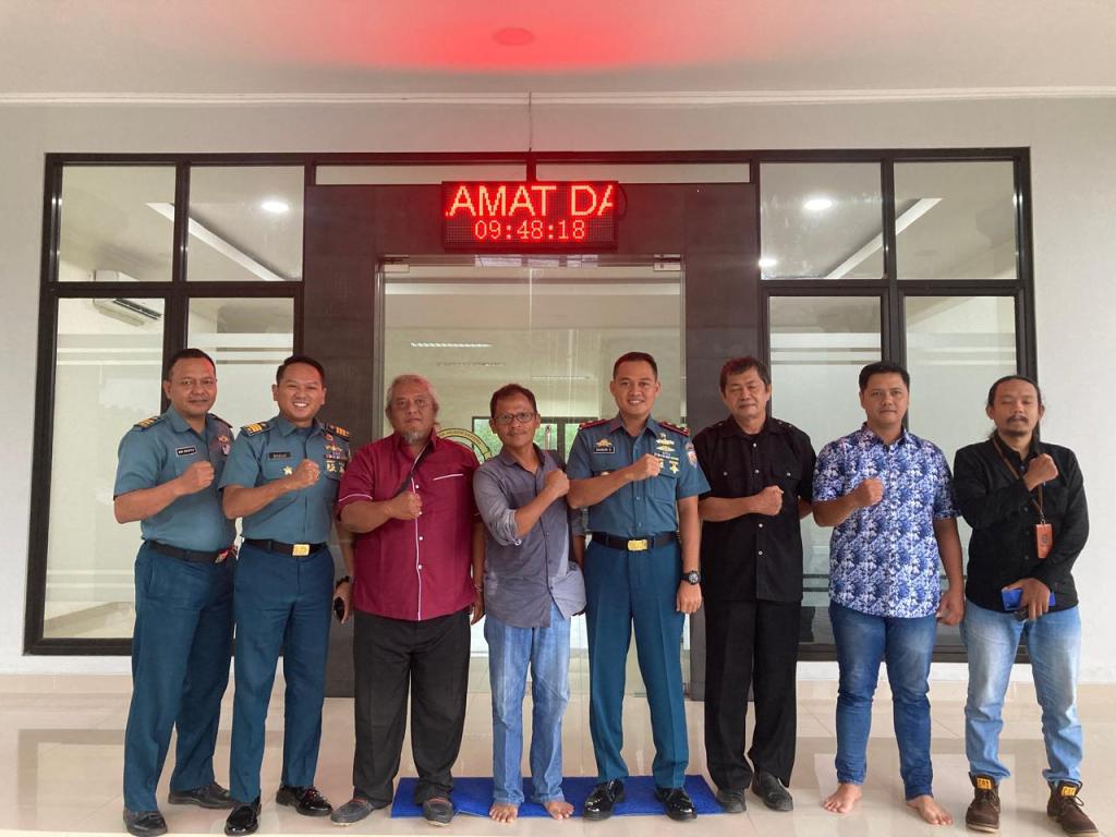 Forum Pewarta Pacitan Jalin Sinergi dengan TNI AL
