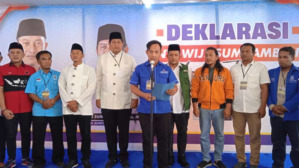 13 Parpol Deklarasi Dukung Aji-Gagarin di Pilbup Pacitan, Siap Lanjutkan Pembangunan Pacitan