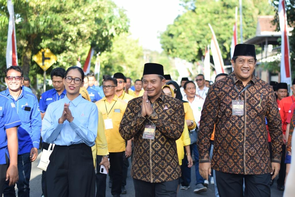 Resmi Daftar Pilbup Pacitan, Aji-Gagarin Pede Raih 90 Persen Suara