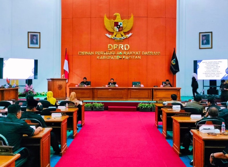 Marathon Jelang Masa Akhir Jabatan, DPRD Pacitan Bahas Raperda RPJPD&nbsp;2025-2045