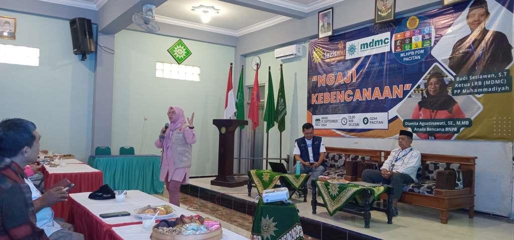 Edukasi Potensi Megathrust dan Mitigasi Bencana, MDMC Pacitan Gelar ‘Ngaji&nbsp;Kebencanaan’