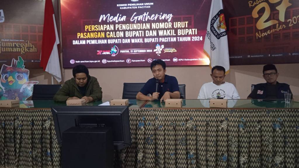 KPU Pacitan Tetapkan 469.321 DPT untuk Pilkada Serentak 2024