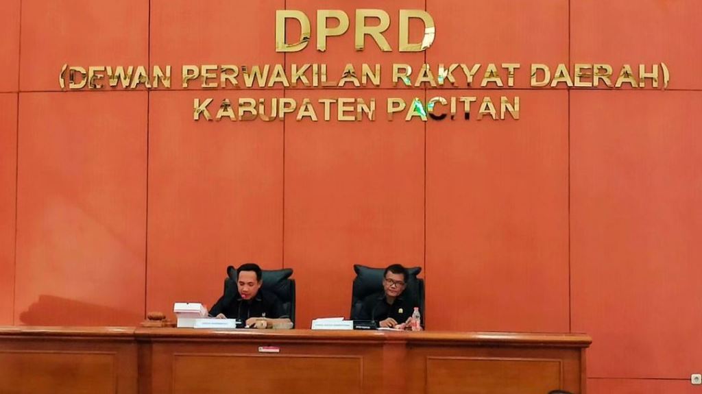Resmi Ditetapkan, DPRD Pacitan 2024-2029 Terdiri dari 5 Fraksi, ini&nbsp;Daftarnya